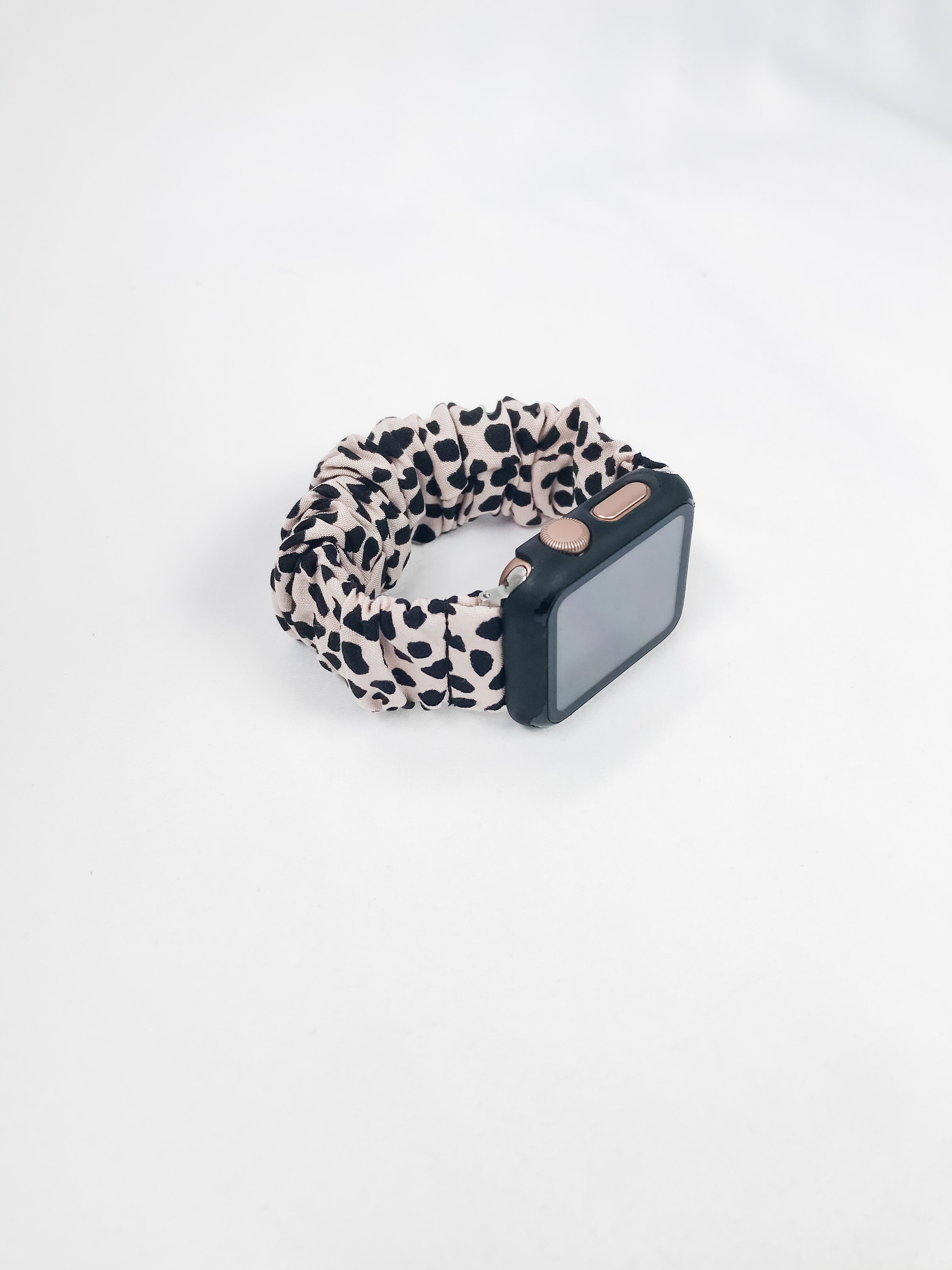 Cheetah print scrunchie apple watch band hot sale