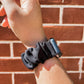 Black Smart Watch Scrunchie Band