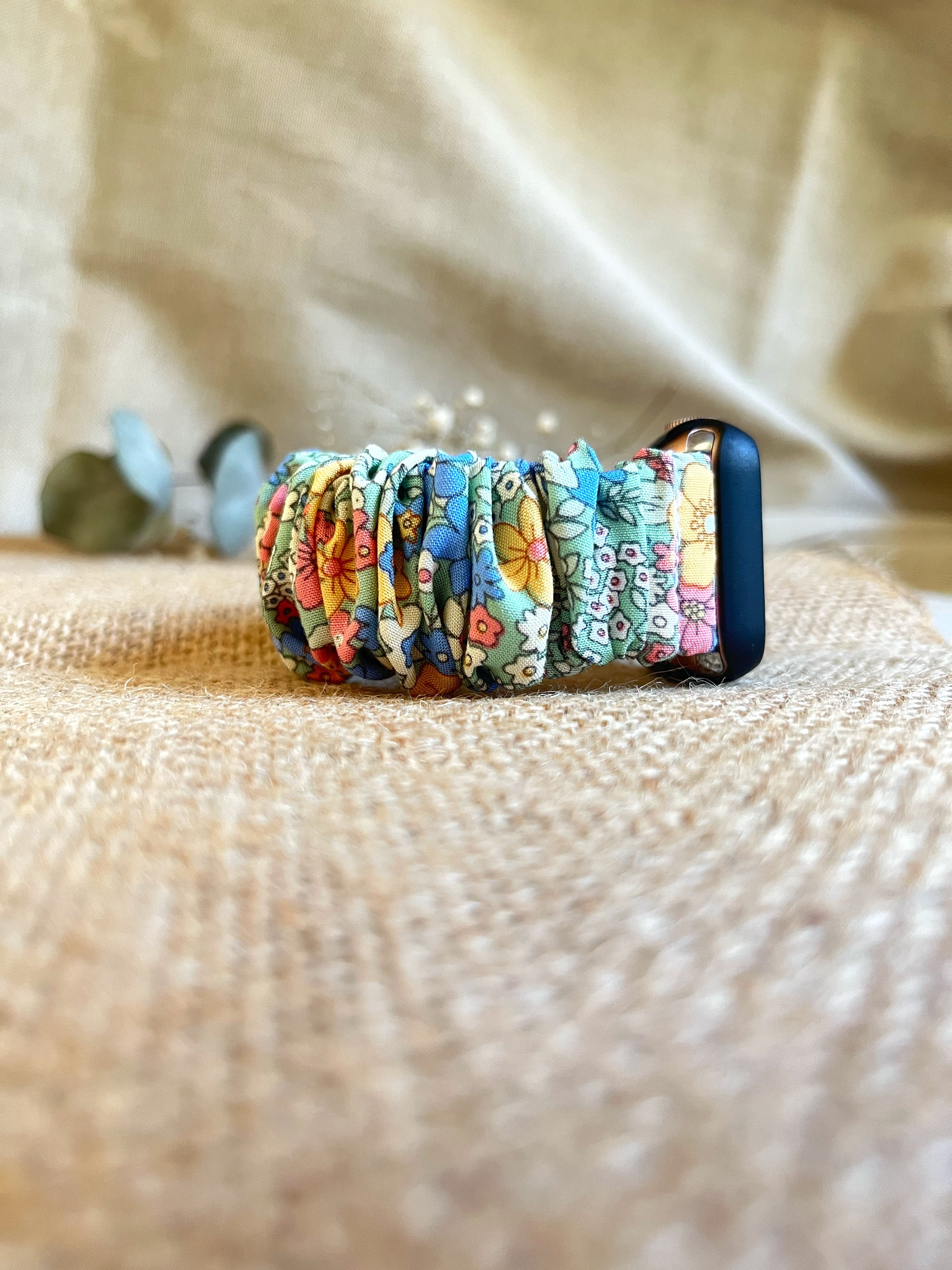 Apple watch cheap scrunchie band diy